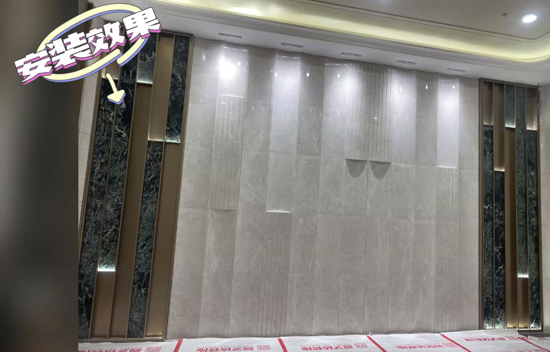 工程排版及安裝效果