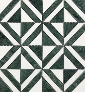 Greece white & Indian Green