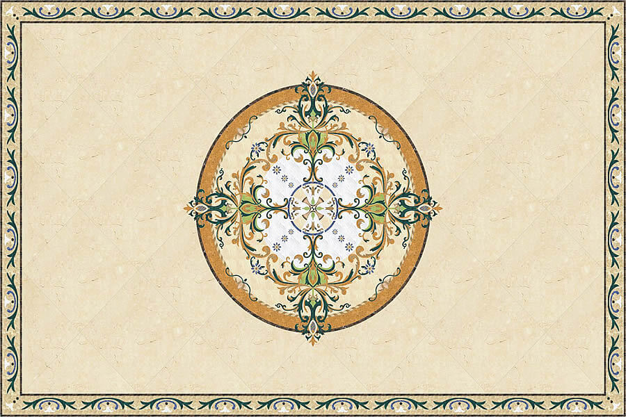 Luxury House Villas Medallion and Water-jet Cutting