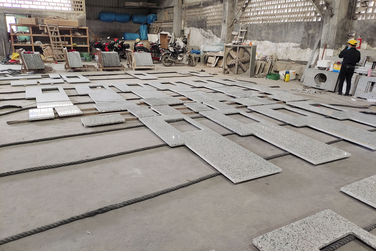 Bala White Granite Countertop