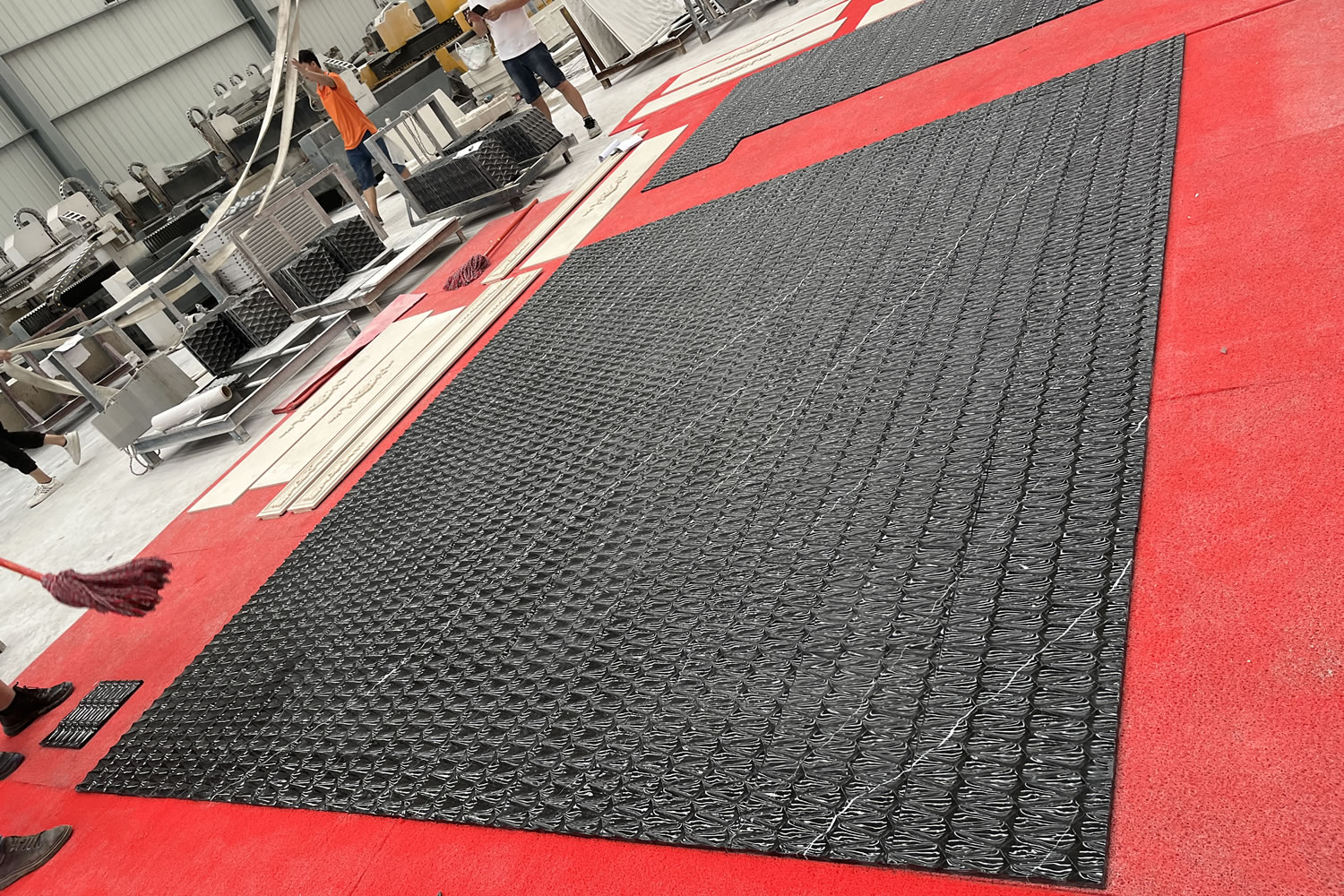 Nero Marquina CNC Carving-01