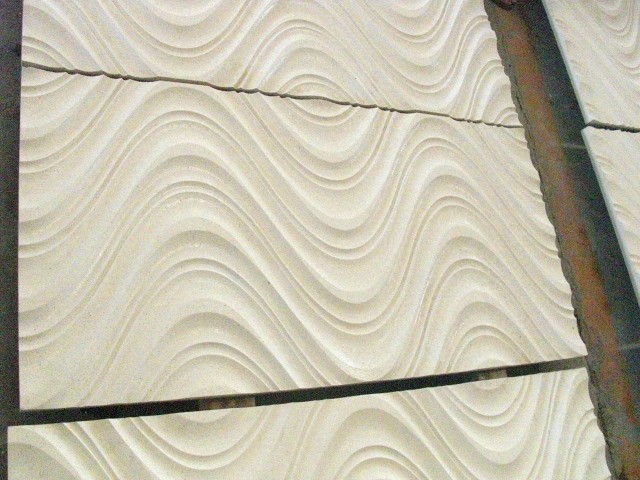 White Limestone CNC Carving-02